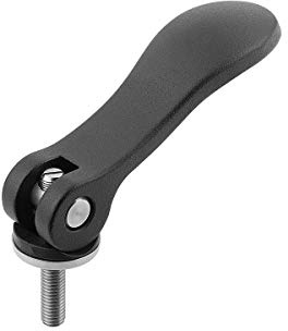 KIPP – Bedienteile | Normelemente K0006.2511108X40 Exzenterhebel Einstellbar aus Edelstahl