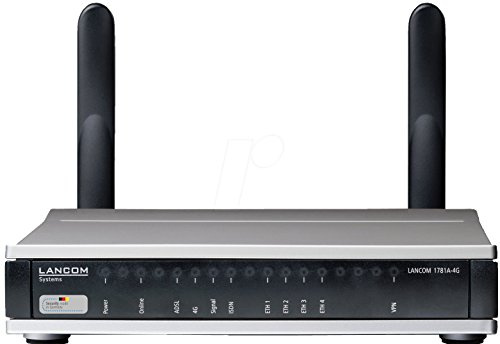 Lancom 62020 1781A-4G VPN-Router (4x RJ-45, COM-Port, SIM-Kartenslot, USB)