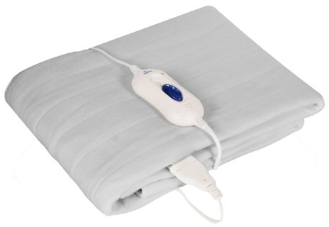Hydas 3-Zonen-Wärmeunterbett, waschbar, 150x80cm, 4652.5.01, Weiß