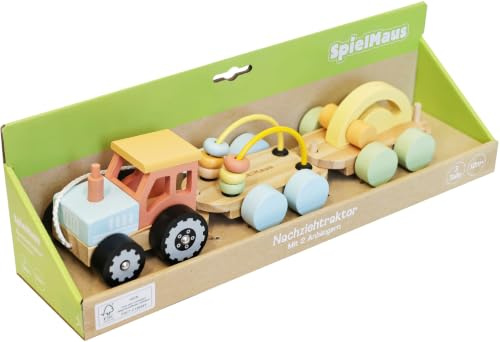 SMH Nachziehtraktor mit 2 Anhänger