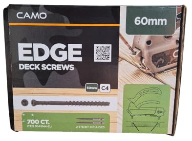 Camo 700 Stück Stahlschrauben, 4,2 x 60 mm Protech SOFRAGRAF – 345144