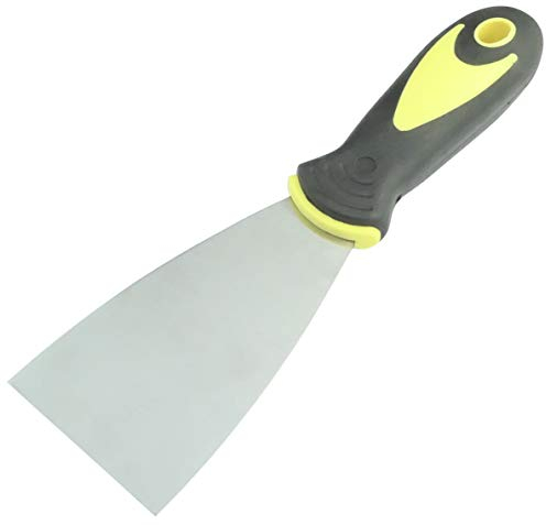 AERZETIX - Spatola per pittura 60mm - Coltello per stucco/rivestimento - Spatola per muratura - Raschietto per carta da parati - Strumento per intonacatore - Manico in plastica bimateriale - C46010