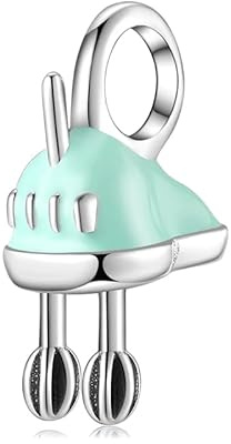 Charm Frullatore da cucina Frusta panna montata ciondolo pendente in argento 925 - Les Folies per Pandora