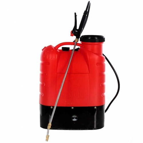 Pompa Elettrica a Spalla 16 Litri Batteria a Litio Irroratrice a Zaino + Misurino Dosatore
