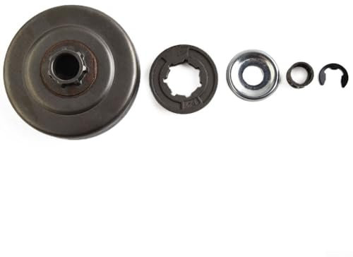 Améliorez l'efficacité de votre tronçonneuse avec tambour d'embrayage 3/8LP 7T Sprocket bride aiguille roulement rondelle