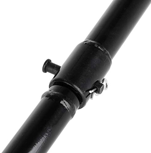 SUCHUANGUANG 30/50 cm Verlängerungs-Schneckenbohrer, verlängerte Bohrer für Lochgräber, Erdbohrer, Schwarz