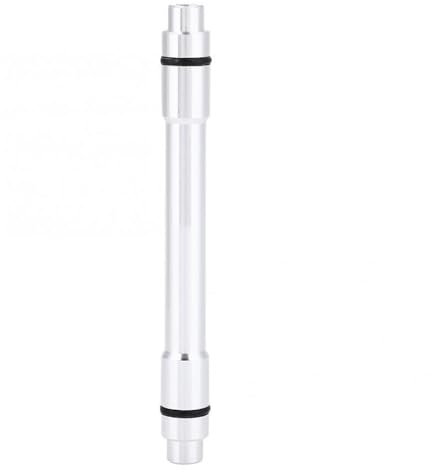 ZiYouao Schnellspanner Fahrrad Fahrrad Vorderrad Steckachse Quick Release Adapter 12mm Bis 9mm Radfahren MTB Mountainbike Hub Conversion Spieß Adapter Schnellspanner(Silver)