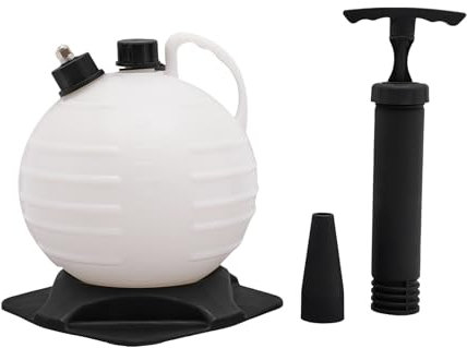 TanjcXliu 6L Getriebeöl Einfüllgerät Ölabsaugpumpe Auto Ölpumpe Getriebeöl Pumpe Öleinfüllgerät Pneumatic Öl Befüllgerät Wechsel Gerät Geeignet für Emissionsöle, Getriebeflüssigkeiten