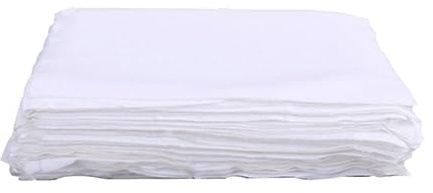 VILLCASE Chiffons Antistatiques Lavables et Absorbants en Polyester Blanc Lot de 100 pour Surfaces Délicates et Circuits Imprimés Production de Circuits