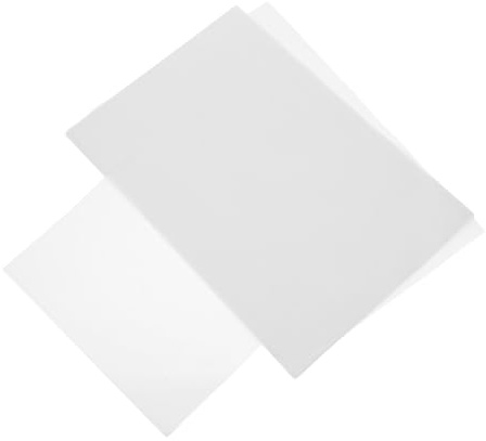 Tofficu 20 Pezzi Film Adesivo Termoadesivo Doppia Faccia Tpu per Tessuti Colla Fusibile Caldo per Cucito Patch Termoadesive Resistenti per e
