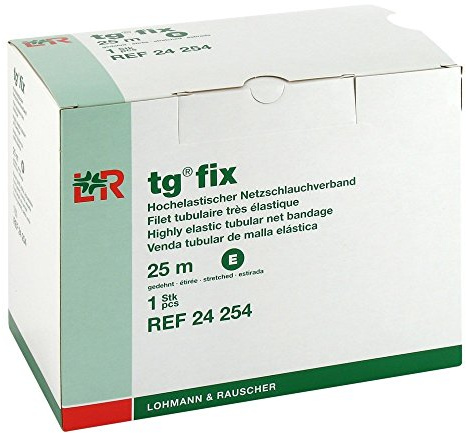 TG Flexi-Fix 24254 Schlauch Verbände, Trikotschlauchverband Größe E, 25 m