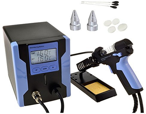 Ningbo Zhongdi Estación de Soldadura Soldadura Digital SMD Soldador de Estaño y Desoldador Rápido zd8915