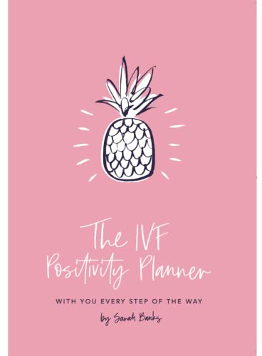 IVF Positivity Planner - Programa de entrenamiento de FIV y diario de 12 semanas, diario de FIV, que te ayuda a través de la infertilidad y la FIV, ejercicios de entrenamiento, te ayuda durante el