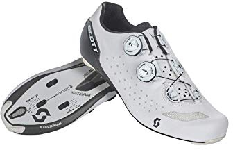 SCOTT Road RC Evo Rennrad Fahrrad Schuhe weiß/schwarz 2021: Größe: 43