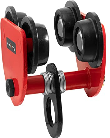 Steinberg Systems SBS-RT-3000N Rollfahrwerk 3.000 kg Flanschbereich 90-130 mm Krankatze Laufkatze Handfahrwerk