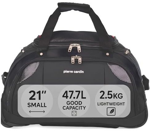 Pierre Cardin CL769 Reisetasche mit Rollen, leicht, groß, robust, belastungsgeprüft, Trolley- und Tragemöglichkeiten, Reisetasche mit Rollen