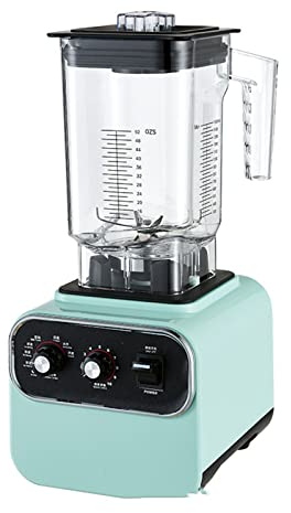 Trituradora de hielo comercial, licuadora de alta potencia de 2 l, trituradora de hielo rápida en 10 segundos, limpieza automática, trituradora de hielo insonorizada for batidos, hielo y frutas congel