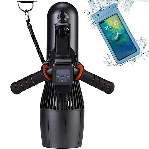 Monopattino Subacqueo 500W RC Sup Motor a 10 Velocità, Scooter Marino per Piscina Profondo 40M per Jet Surfboard, Borsa Impermeabile 30M