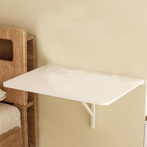 Wandklapptisch,Klappbarer Wandtisch,Balkontisch Klappbar,Wandtisch,klappbar,Für Laptop,kleiner Schwimmender Schreibtisch,Platzsparender Klapptisch,Schreibtisch Klappbar Wand,Wandklapptisch Balkon