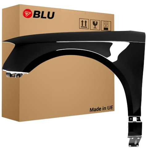 BLU Kotflügel Passend für Audi A3 8P II-generation LIFT LZ9Y Links Schwarz | 2008-2012 | Vorderseite Vorne | Lackiert | Einbaufertig
