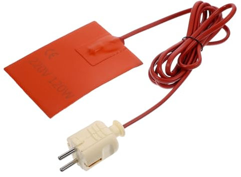 Alipis 12v Chauffage Pour Réservoir Eau Carburant Thermostat Électrique Température à Eau Et Durable Avec Adhésif Double Face