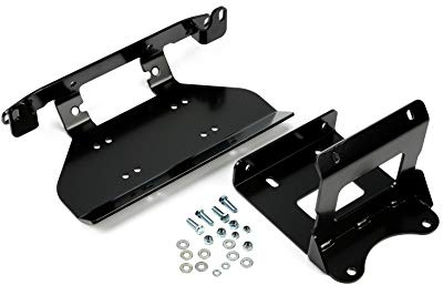 WARN 101394 Kit de montage de treuil, compatible avec : Can-Am Maverick X3 (2017-2019), noir