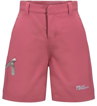Jack Wolfskin Unisex Kinder Turbulence K Shorts, Soft Pink, 140 EU