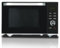 Techomey Forno a Microonde Combinato, 34L, 4 in 1 Forno a Microonde, 1000W, 10 Menu Automatici, Modalità ECO, Vassoio Girevole 315mm, Nero