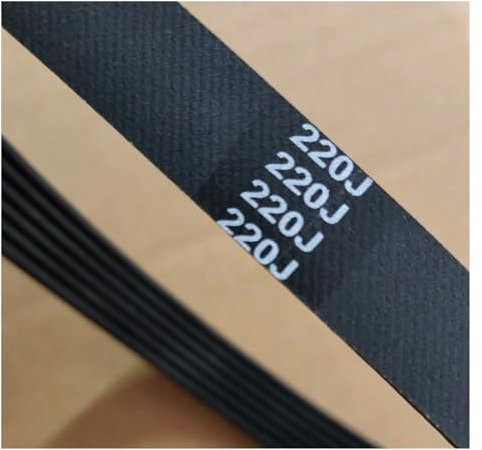 Gummi Antriebsriemen Antriebsriemen 200J 210J 220J 230J 240J 250J Antriebsriemen Für Dynamisches Fahrrad-Sportfahrrad Zahnriemen(240J,1PC_3 Ribs)