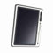 Electronic Notepad LCD Tablet Drawing Pad Business Supplies Hand Painting Tool 9 Inch) Flexible and Bright Electronic NotepadLCD TabletWriting (Black (with leather case))