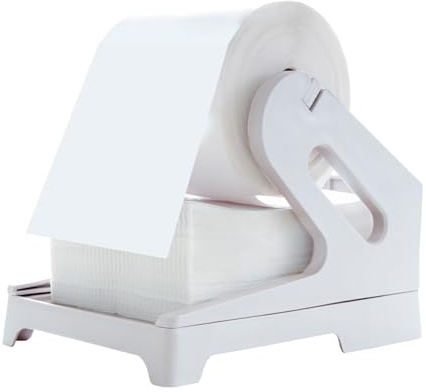 Vretti Porta Etichette, Supporto Pieghevole per Stampanti Termiche e Adesive, compatibile con Vretti stampanti termiche e desktop, ideale per ufficio, magazzino e e-commerce, Bianco