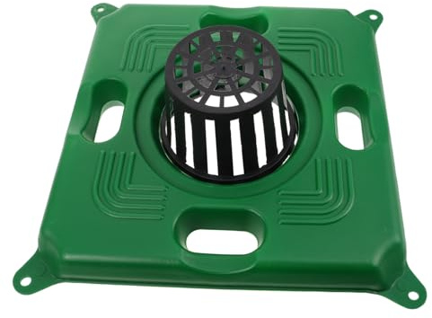 MUELODSIC Jardinière Flottante Hydroponique pour Bassin Extérieur, Pot de Fleurs Aquatique Modulable Carré en Plastique, Jardin Aquatique Écologique, Plantation Surface, Île Flottante