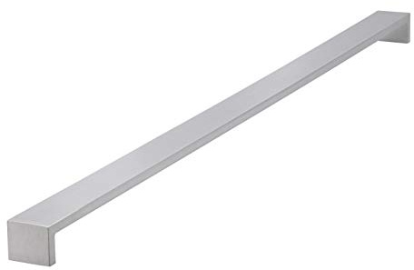 SIRO Möbelgriff Bannewitz, Schlicht, Edelstahl fein geschliffen, 774 mm x 34 mm x 40 mm, LA 764 mm, 2047-774N1