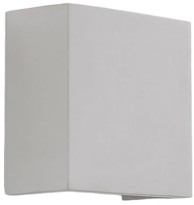 Lindby LED Wandleuchte, Wandlampe Innen Anneke (Modern) in Weiß aus Gips/Ton (2 flammig) - Wandstrahler Wandbeleuchtung Schlafzimmer/Wohnzimmer Licht nach oben & unten Wohnzimmerleuchte