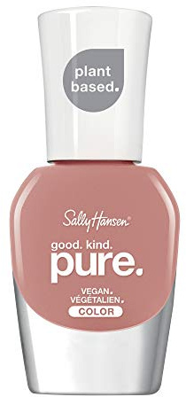 Sally Hansen Good Kind Pure Vegan Nail Polish, Pink Cardamom, 10 ml