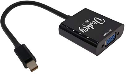 DONKEY PC Adattatore da Mini Displayport a VGA video con connettori dorati, adattatore thunderbolt to vga per pc. Compatibile con Mac/MacBook PRO/Air/iMac Surface PRO 1/2/3