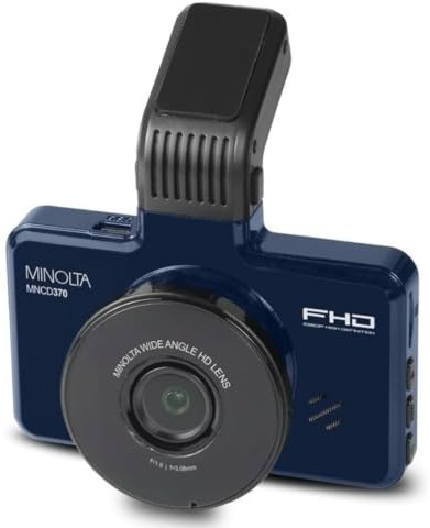 Minolta MNCD370 1080p Car Camcorder w/3.0 LCD Monitor