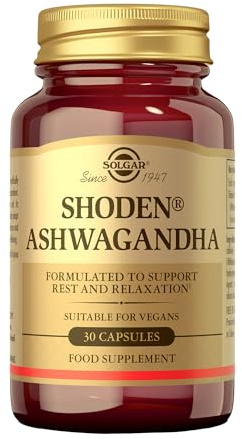 Solgar | Ashwagandha Shoden® | 30 Cápsulas