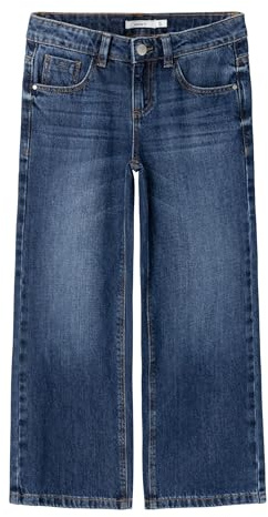 NAME IT - Nkfrose Wide Jeans 5529-be Noos, Nkfrose Wide Jeans 5529-Be Noos Bambine e Ragazze