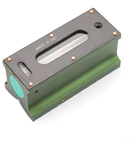 Livelli di spirito della striscia con la base della scanalatura a V, alta precisione 100mm 0.02mm Fitter macchina utensile debug livello striscia strumento di misura industriale