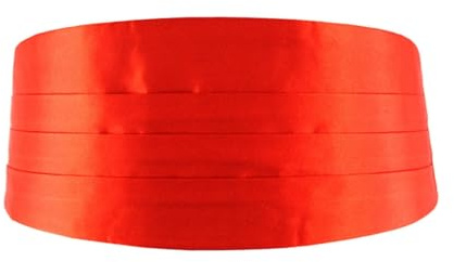 CAZSTYK Adjustable Cummerbund for Men Suited for Weddings Business Meetings and Sophisticated Event Elevate Your Formal Attire Red