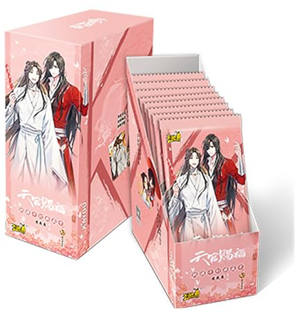 Heaven Official Blessing TCG Karten 2nd Booster Packs Offizielle Trading Card- Sammeldecks (Halbe Schachtel (45 Karten))