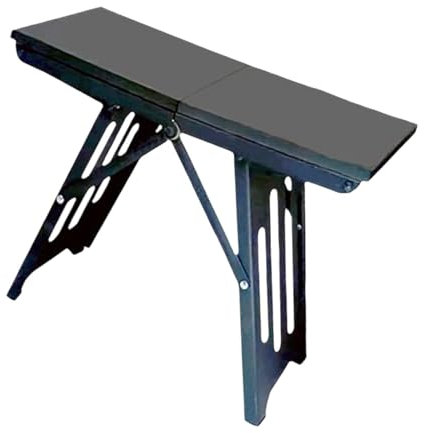 F Fityle Campinghocker, Sitz, faltbar, Kleiner Stuhl, einfach zu bedienen, multifunktionaler Campinghocker, Klapphocker für Picknick, Grillen, Wandern, Reisen, Schwarz