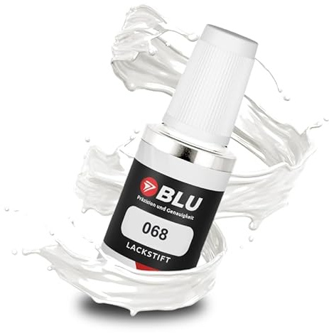 BLU Auto Lackstift Weiß kompatibel für Toyota 068 Weiss POLARWHITE PIANOWEISS | Auto Lack Reparatur Ausbesserungslack