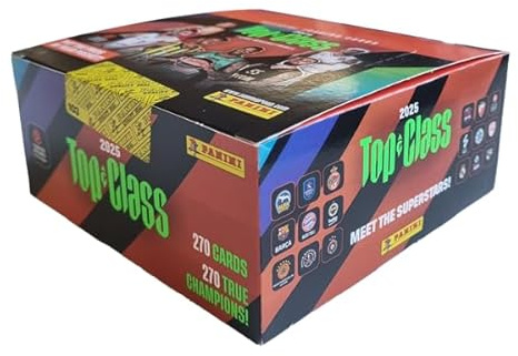 Panini Top Class Türkisch Airlines Euro League Basketball 2024-2025 / 1x Display je 24x Booster