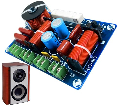 Générique Filtre Crossover Tweeter | Filtre Tweeter Audio | Diviseur de Fréquence Compact Multi-Voies pour Clarté Sonore Améliorée, Maintenance et Réparation des Systèmes