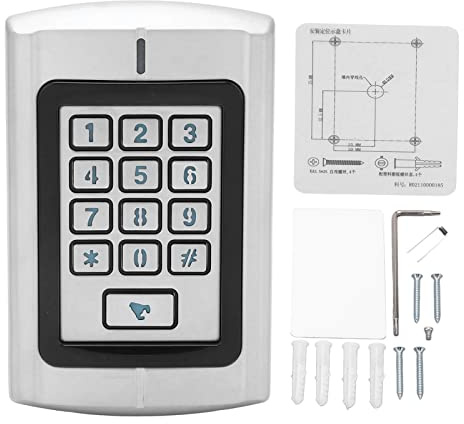 Apriporta Elettrico con Tastiera Numerica, Sicurezza Avanzata - IP65 Resistente a Polvere e Acqua, Controllo Accessi per Uffici e Case