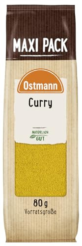 Ostmann Gewürze - Currypulver | 80 g im Vorteilsbeutel | Indische Gewürz-Mischung | Für leckeres indisches oder asiatisches Curry, Nudeln, Reis & Wok-Gemüse