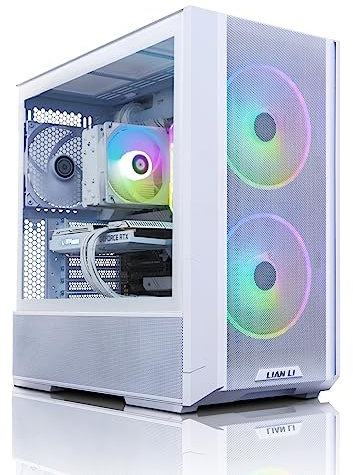 ADMI Gaming PC • AMD Ryzen 5 7600X • RTX 4070 SUPER 12GB DDR6X • 32GB 5600Mhz DDR5 • 1TB Gen 4 NVME SSD • 750W PSU • RGB CPU Cooler • Lancool 216 White Mesh ARGB Case • WiFi 6 • Windows 11