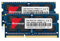 Kuesuny 8GB Kit (2X4GB) DDR3/DDR3L 1600MHz Sodimm RAM PC3/PC3L-12800S PC3/PC3L-12800 1.5V/1.35V CL11 204 Pin 2RX8 Dual Rank Non-ECC Unbuffered RAM di Memoria Ideale per l'aggiornamento di Notebook